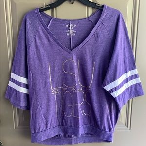LSU 3/4 Sleeve Shirt size Medium